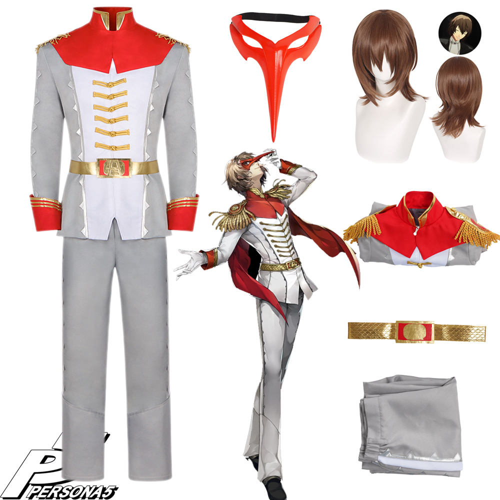 Party Games In Ps5 - Kostium Cosplay Akechi Goro Gra CROW