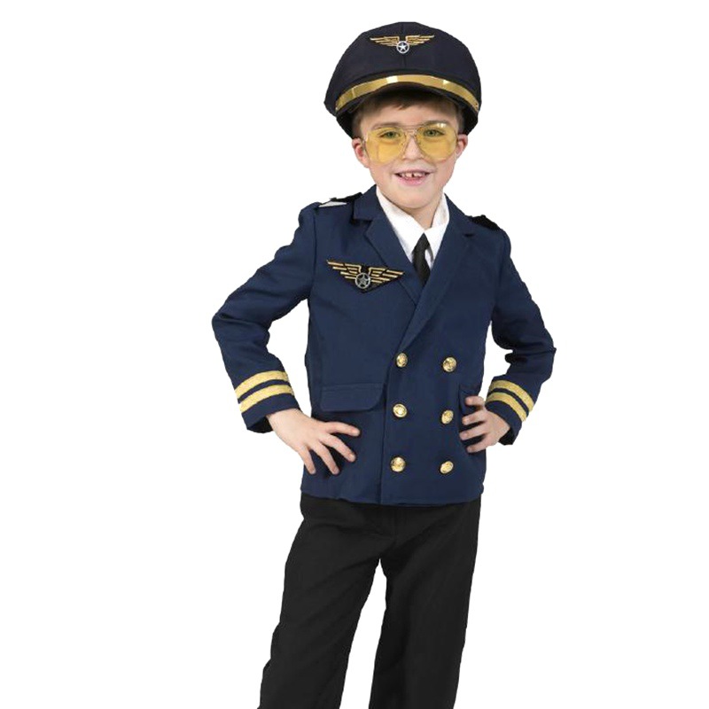 Party Games Children - Dziecięcy strój na Halloween, uniform kapitana