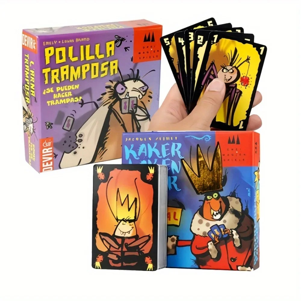 Party Games Juego - Polilla Tramposa Hiszpańska Gra Karciana Gra
