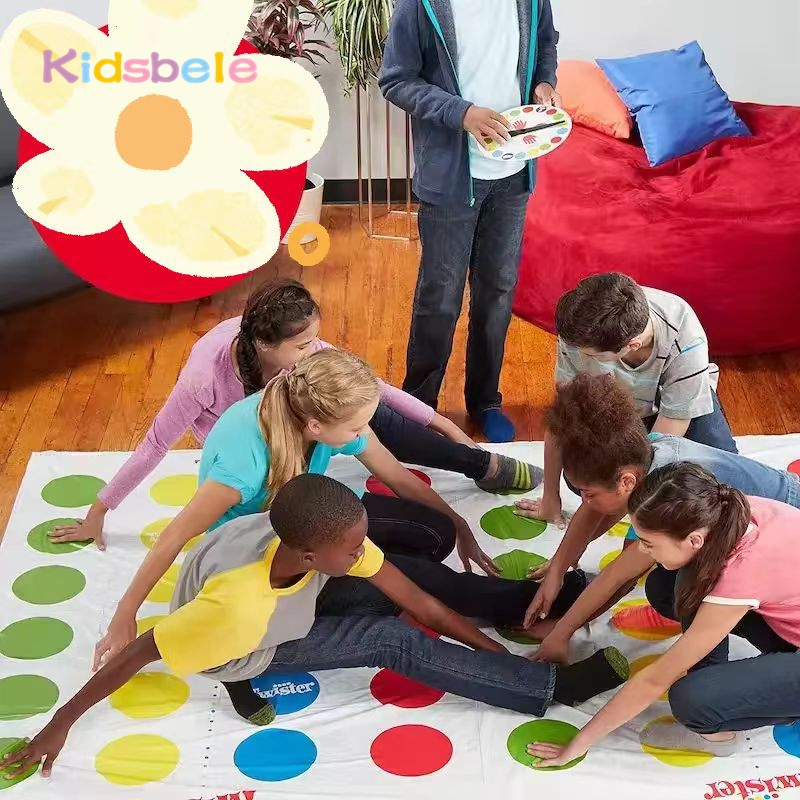 Party Games Adults Indoor - Gra Twister Zabawki do zabawy na