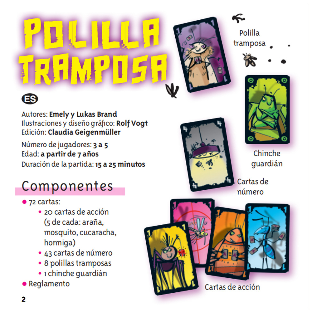 Polilla Tramposa Español Gra k – Party Games Juego recenzja i cena